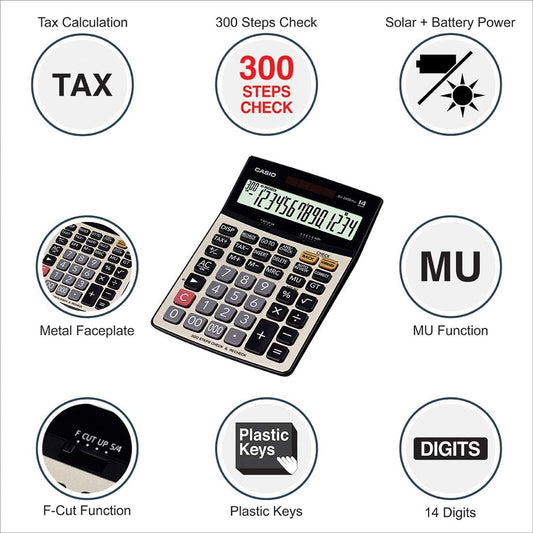 Casio DJ-240DPLUS Desktop Calculator