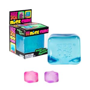NeeDoh Nice Cube – Super Solid Squish Stress Toy