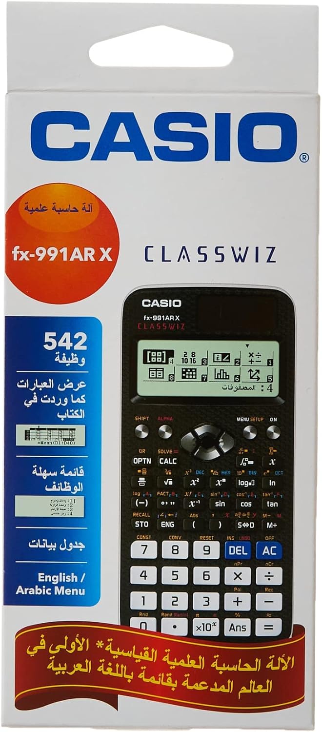 Casio FX-991ARX Scientific Calculator, Black 3 Casio FX-991ARX Scientific Calculator, Black - Image 3