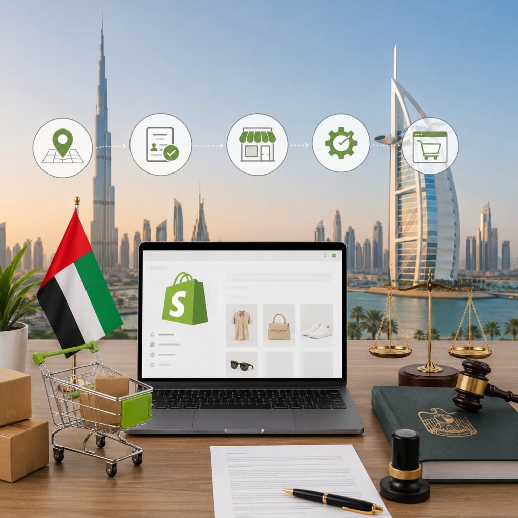 How to Start a Shopify Store in Dubai: A Step-by-Step Legal & Technical Guide