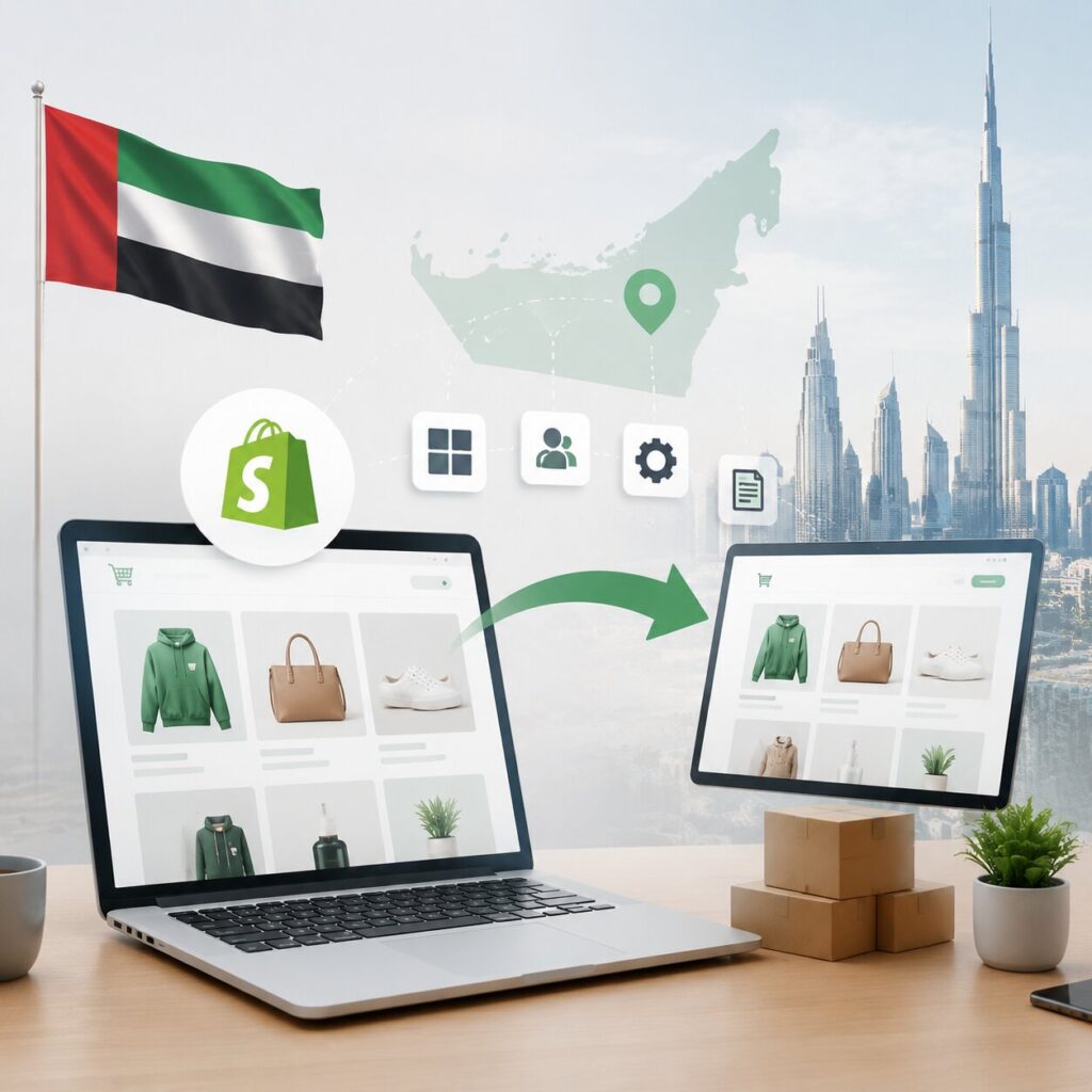 Shopify Website Migration Services in UAE