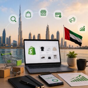 Shopify store in Dubai