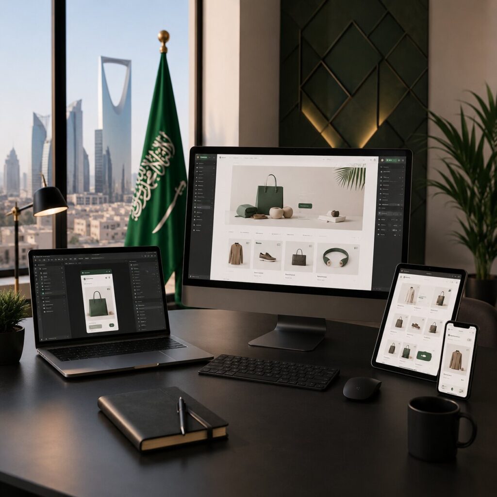 shopify web design agency in saudi arabia